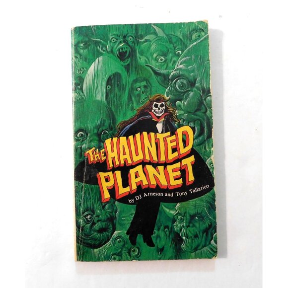 The Haunted Planet By DJ Arneson & Tony Tallarico 1980 Vintage Paperback Book - Picture 1 of 3